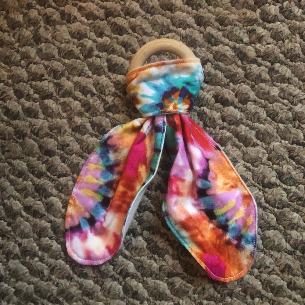 Handmade teething ring